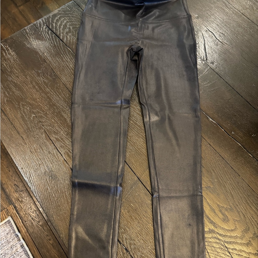 SPANX faux leather leggings